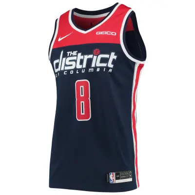 Men's Washington Wizards Rui Hachimura Navy Swingman Jersey - Icon Edition 02