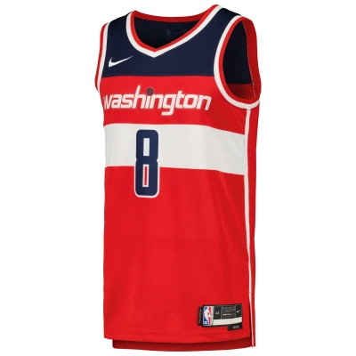 Men's Washington Wizards Rui Hachimura Red Swingman Jersey 02