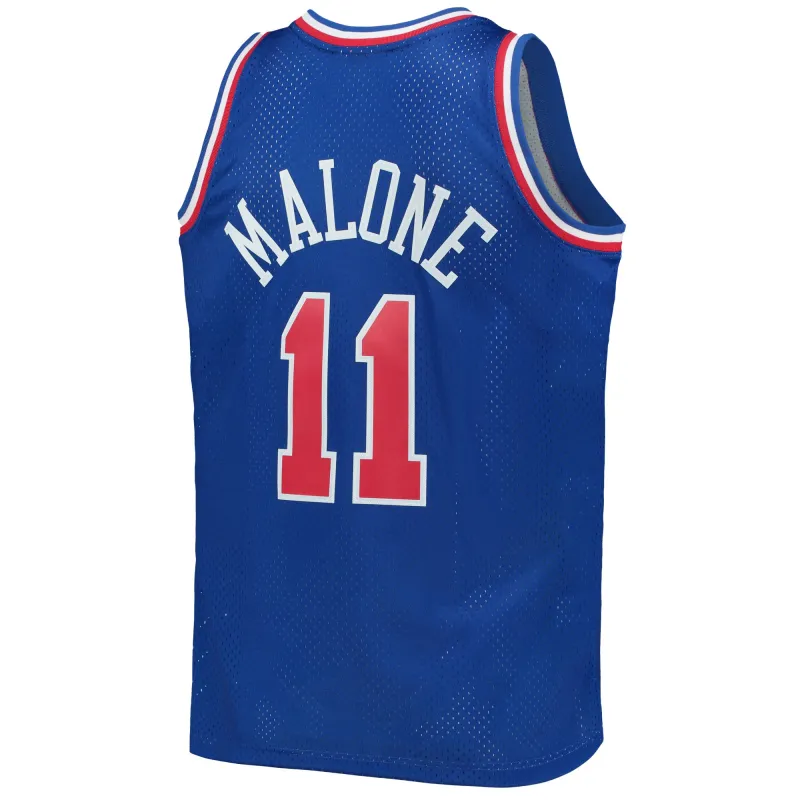 Men's Western Conference Karl Malone Royal Hardwood Classics 1992 NBA All-Star Game Swingman Jersey