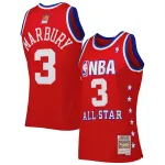 Men's Western Conference Stephon Marbury Red 2003 All Star Game Swingman Jersey