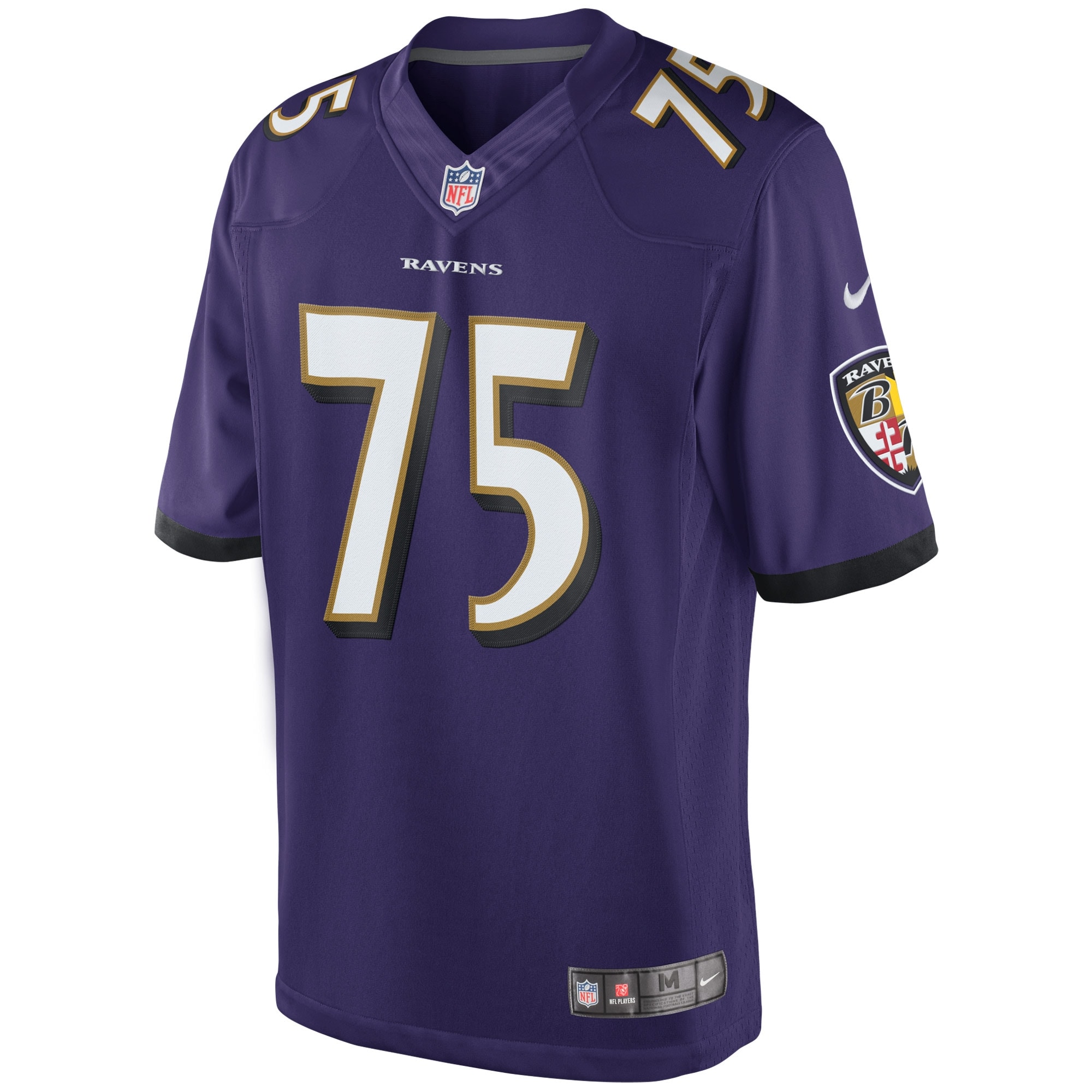 Mens Jonathan Ogden Purple Baltimore Ravens Retired Player Limited Jersey