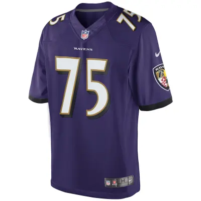 Mens Jonathan Ogden Purple Baltimore Ravens Retired Player Limited Jersey 02