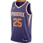 Phoenix Suns Mikal Bridges Purple 2020/21 Swingman Jersey - Icon Edition