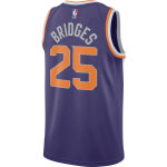 Phoenix Suns Mikal Bridges Purple 2020/21 Swingman Jersey - Icon Edition