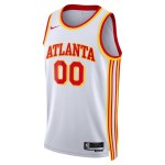 Unisex Atlanta Hawks White Swingman Custom Jersey - Association Edition