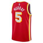 Unisex Atlanta Hawks Dejounte Murray Red Swingman Jersey - Icon Edition