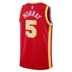 Unisex Atlanta Hawks Dejounte Murray Red Swingman Jersey - Icon Edition
