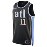 Unisex Atlanta Hawks Trae Young Black 2023/24 Swingman Jersey - City Edition
