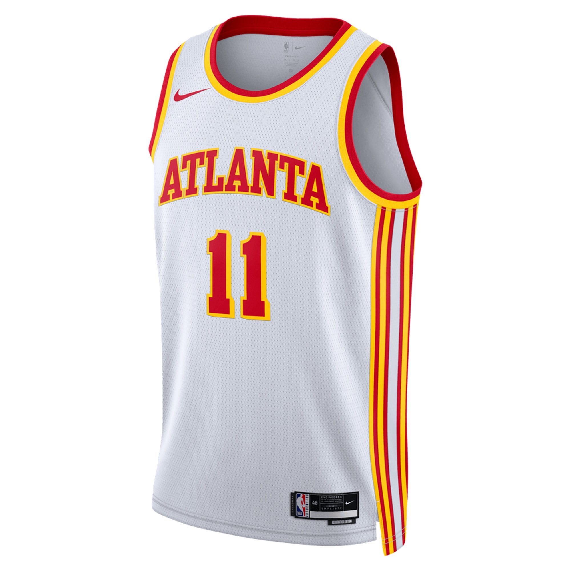 Unisex Atlanta Hawks Trae Young White Swingman Jersey - Association Edition