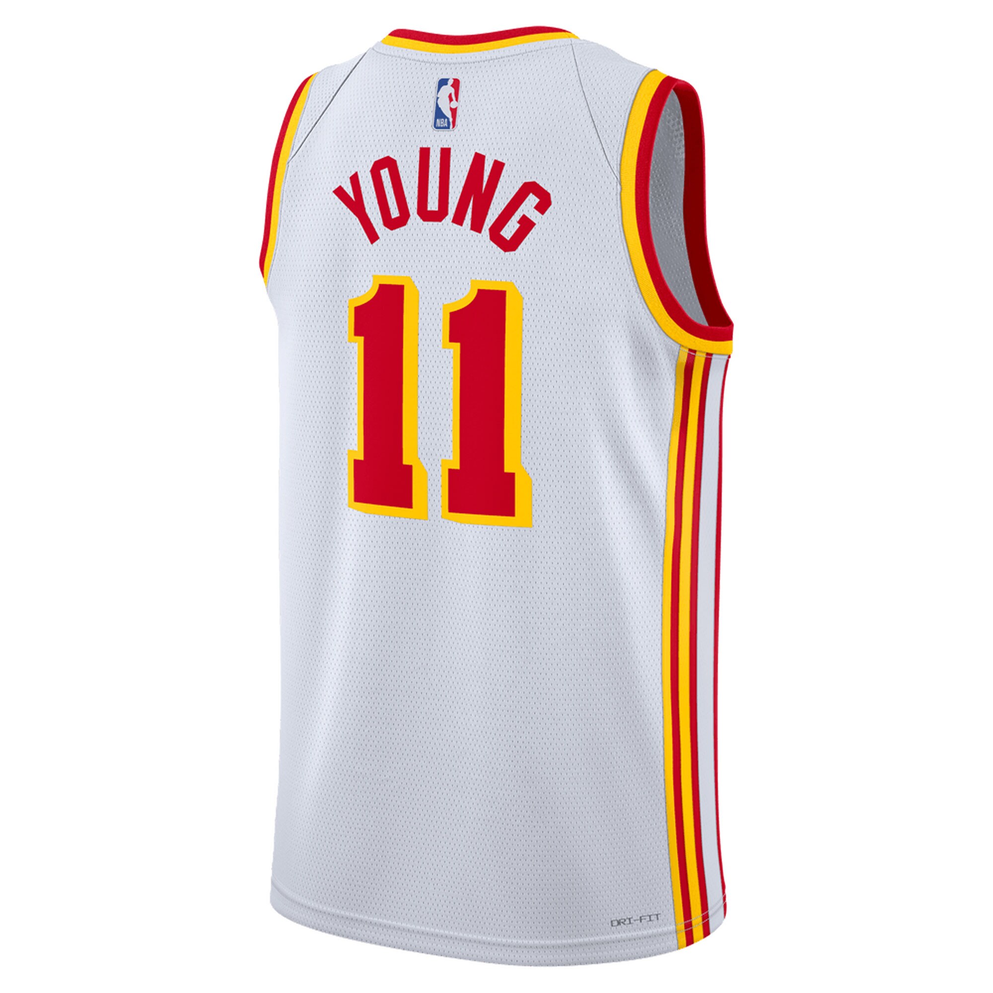 Unisex Atlanta Hawks Trae Young White Swingman Jersey - Association Edition