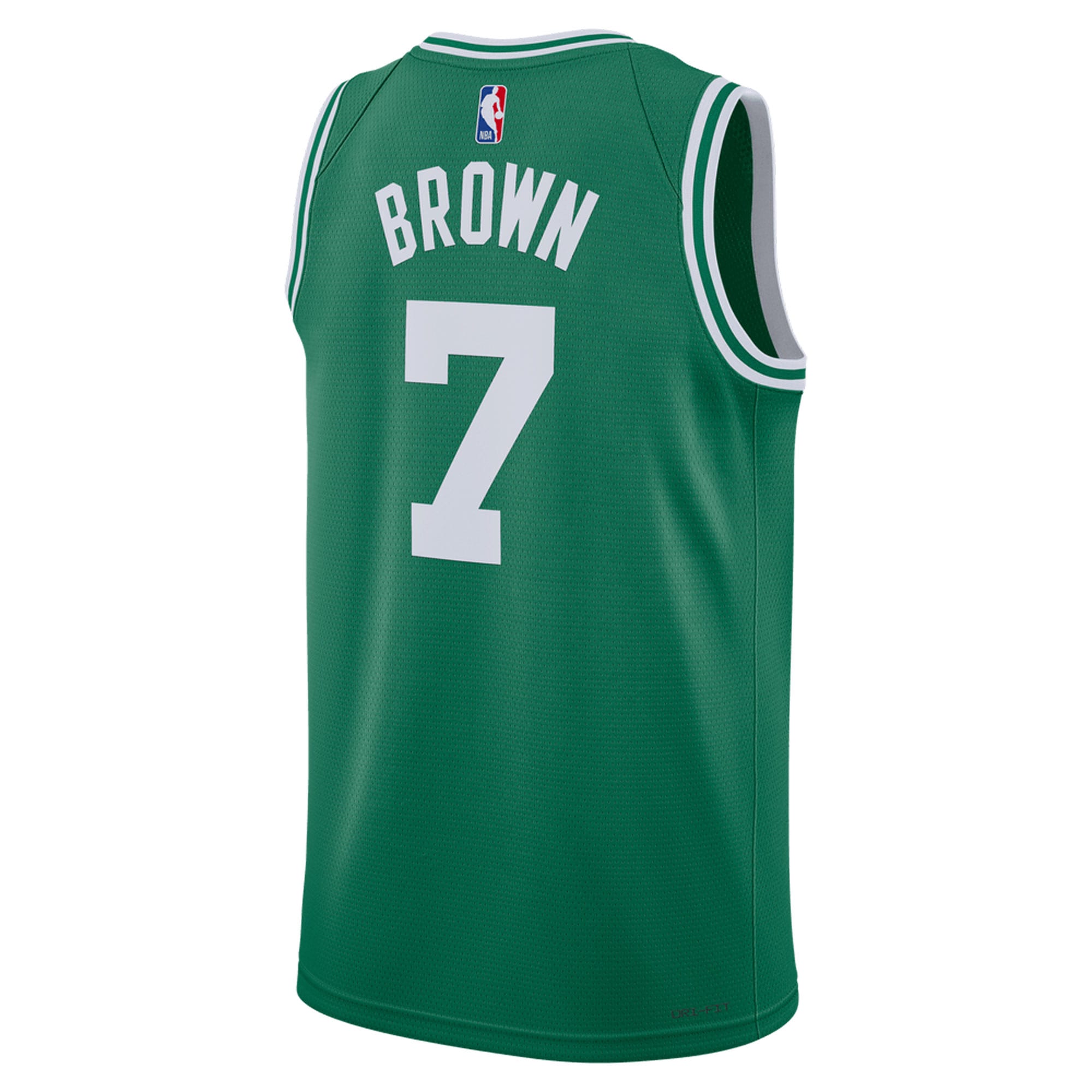 Unisex Boston Celtics Jaylen Brown Kelly Green Swingman Jersey - Icon Edition