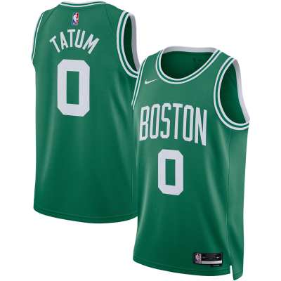 Unisex Boston Celtics Jayson Tatum Kelly Green Swingman Jersey - Icon Edition 01