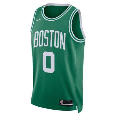 Unisex Boston Celtics Jayson Tatum Kelly Green Swingman Jersey - Icon Edition 02