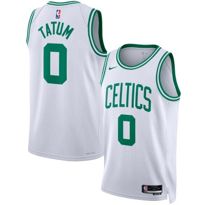 Unisex Boston Celtics Jayson Tatum White Swingman Jersey - Association Edition 01