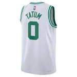 Unisex Boston Celtics Jayson Tatum White Swingman Jersey - Association Edition