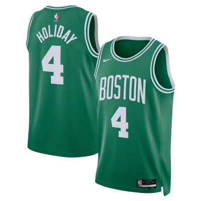 Unisex Boston Celtics Jrue Holiday Kelly Green Swingman Jersey - Icon Edition 01