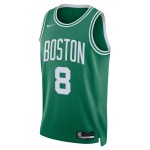 Unisex Boston Celtics Kristaps Porzingis Kelly Green Swingman Jersey - Icon Edition