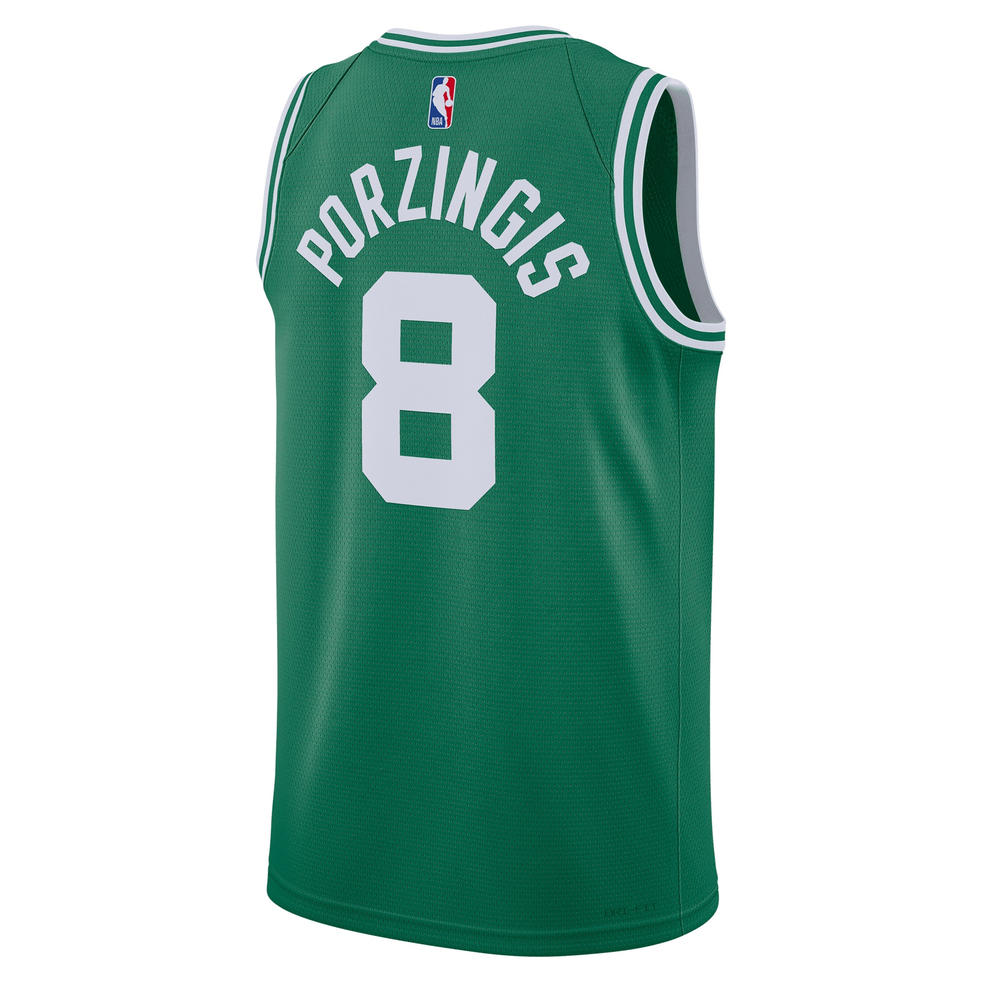 Unisex Boston Celtics Kristaps Porzingis Kelly Green Swingman Jersey - Icon Edition
