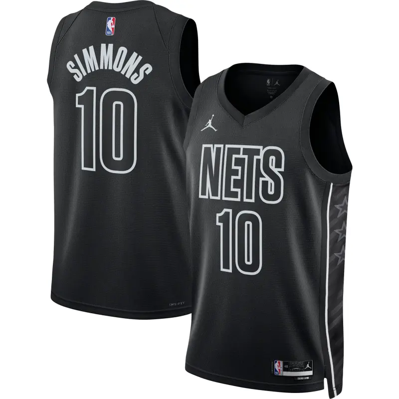 Unisex Brooklyn Nets Ben Simmons Black Swingman Jersey - Statement Edition