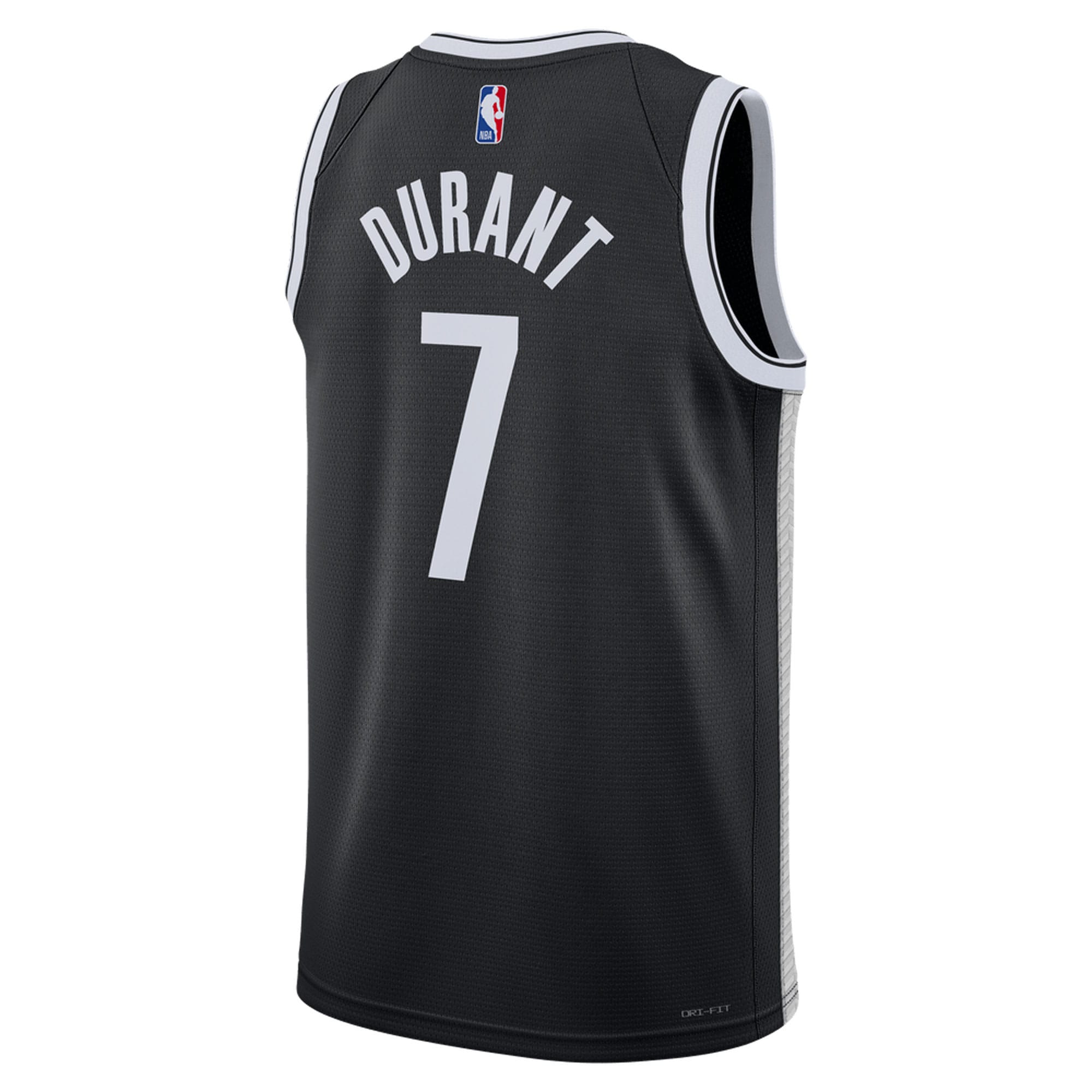 Unisex Brooklyn Nets Kevin Durant Black Swingman Jersey - Icon Edition