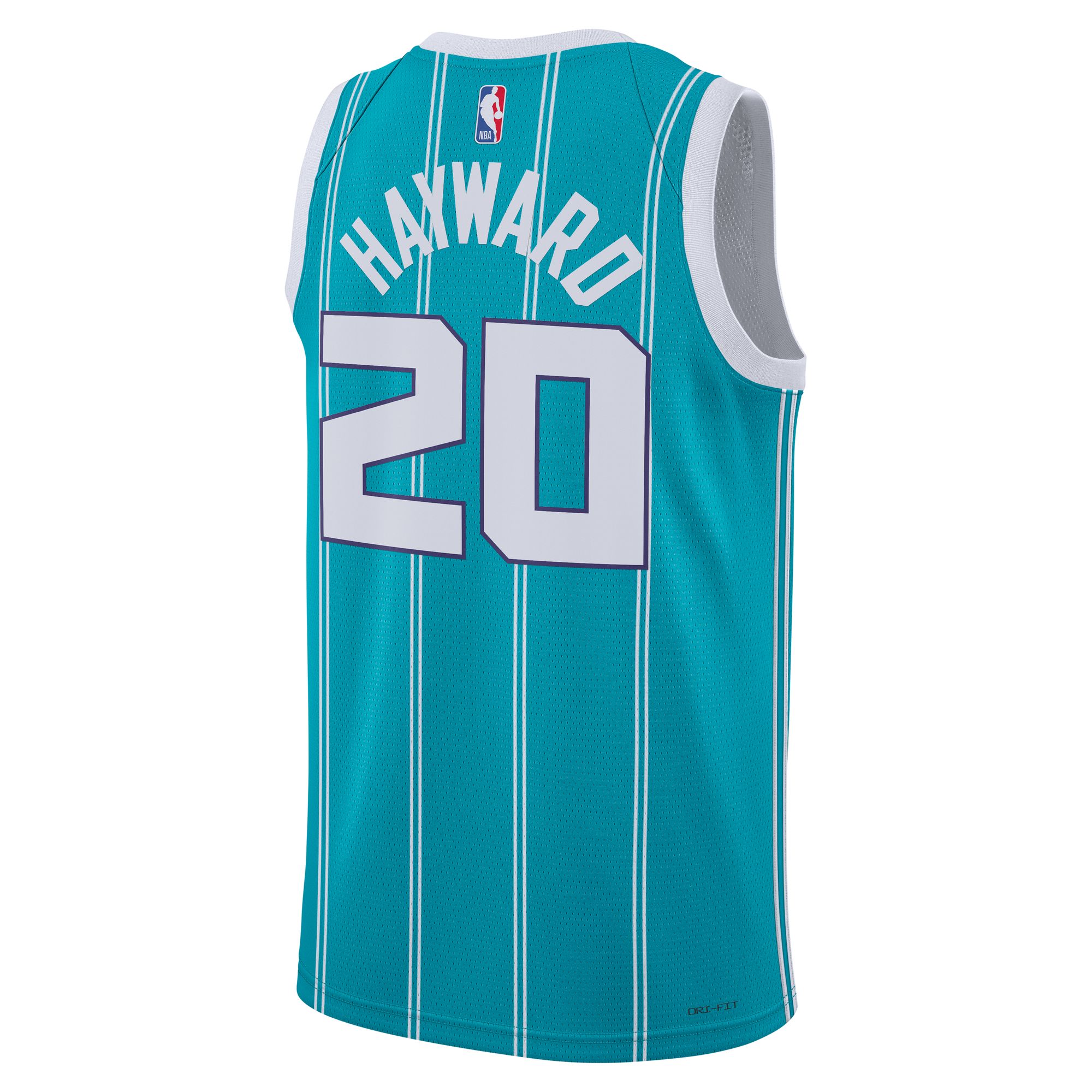 Unisex Charlotte Hornets Gordon Hayward Teal Swingman Jersey - Icon Edition
