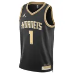 Unisex Charlotte Hornets LaMelo Ball Black Select Series Swingman Jersey