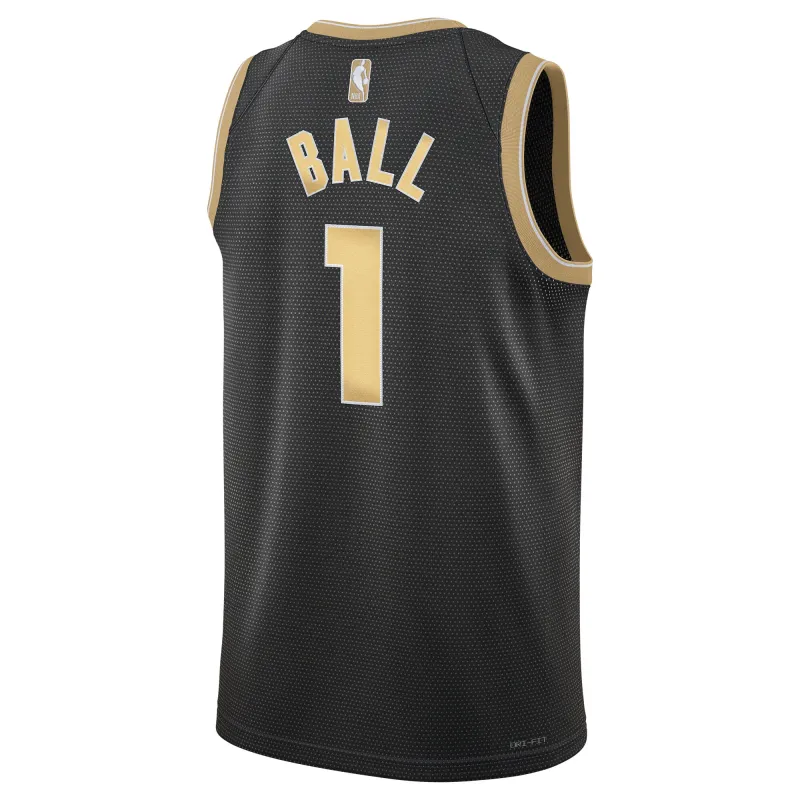 Unisex Charlotte Hornets LaMelo Ball Black Select Series Swingman Jersey