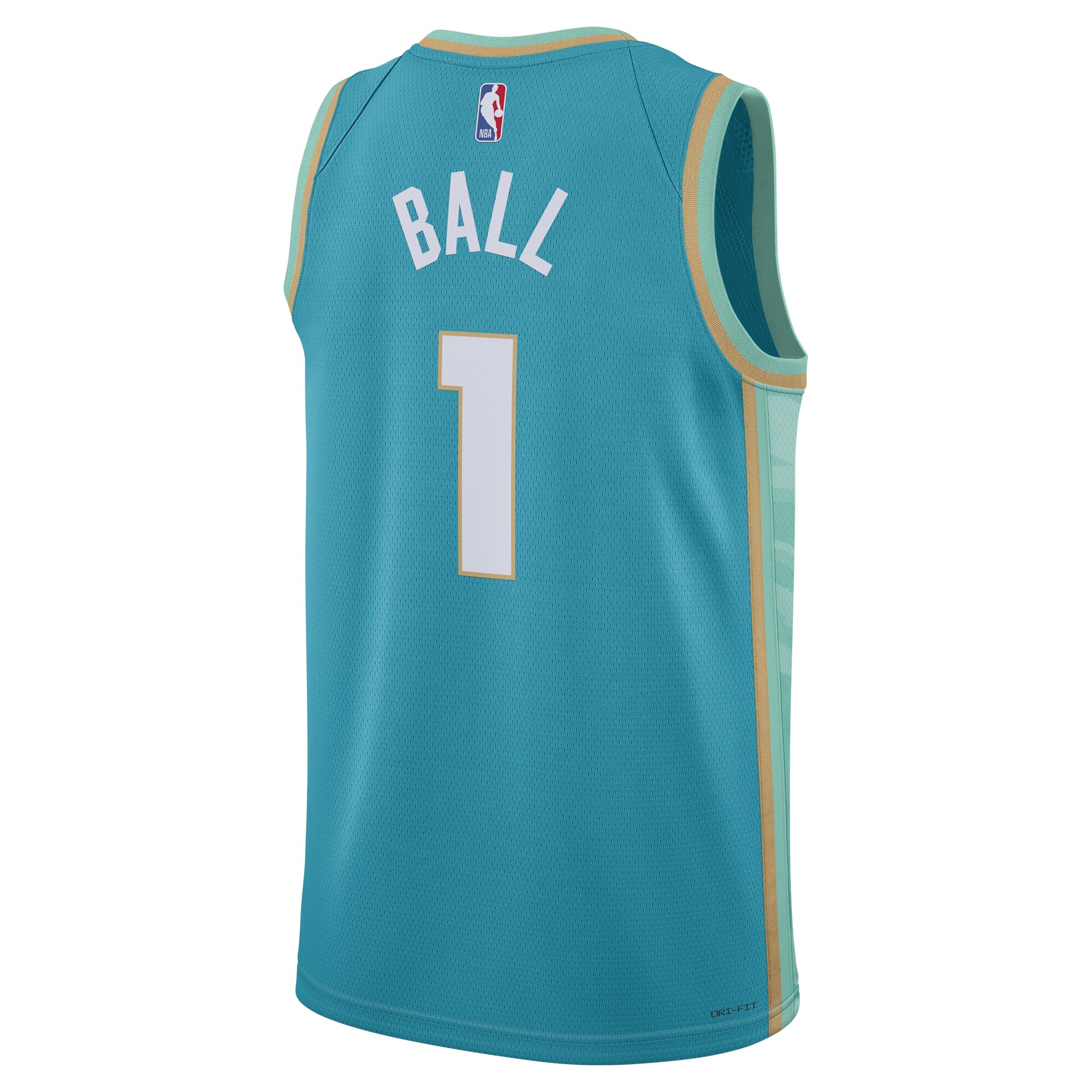 Unisex Charlotte Hornets LaMelo Ball Teal 2023/24 Swingman Jersey - City Edition