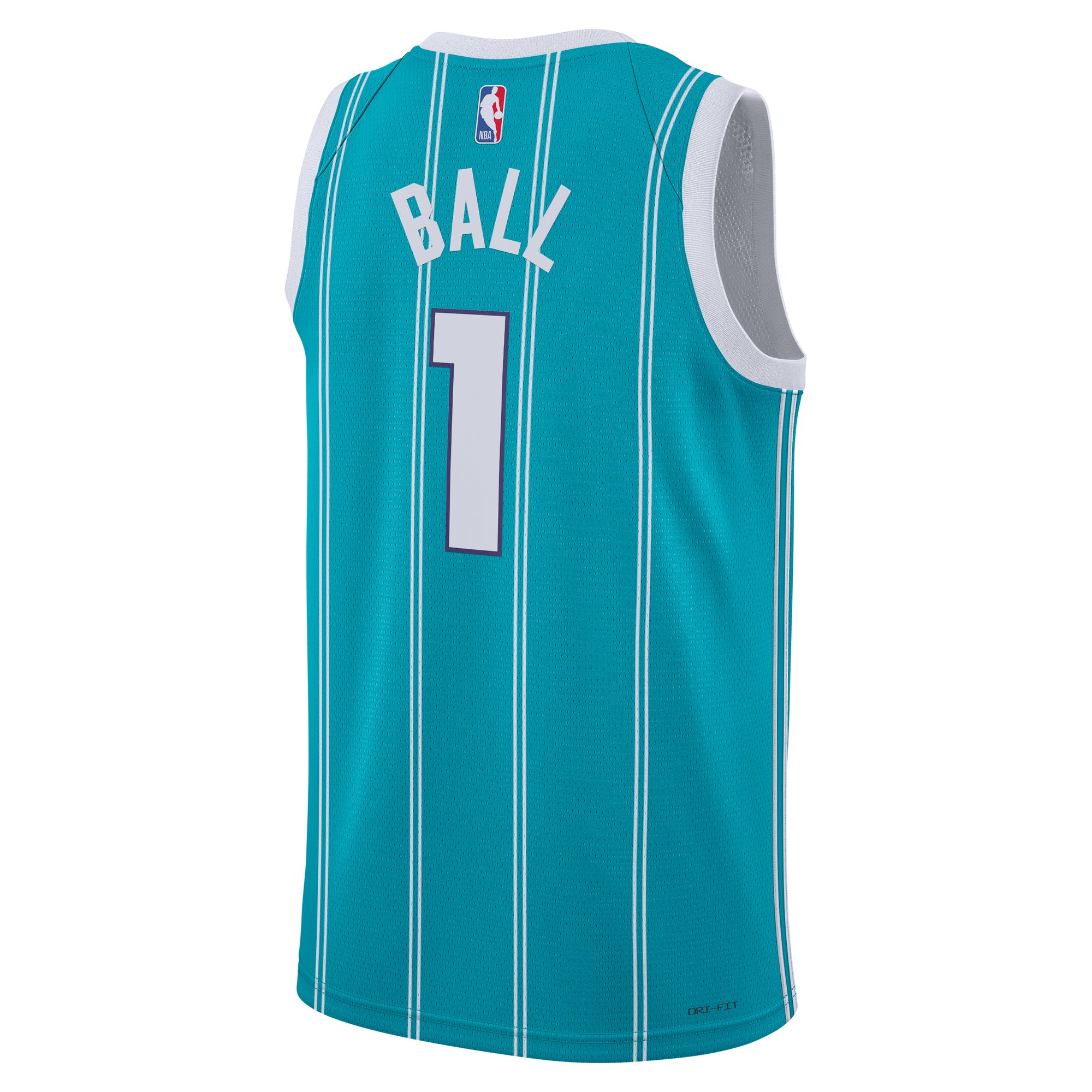 Unisex Charlotte Hornets LaMelo Ball Teal Swingman Jersey - Icon Edition