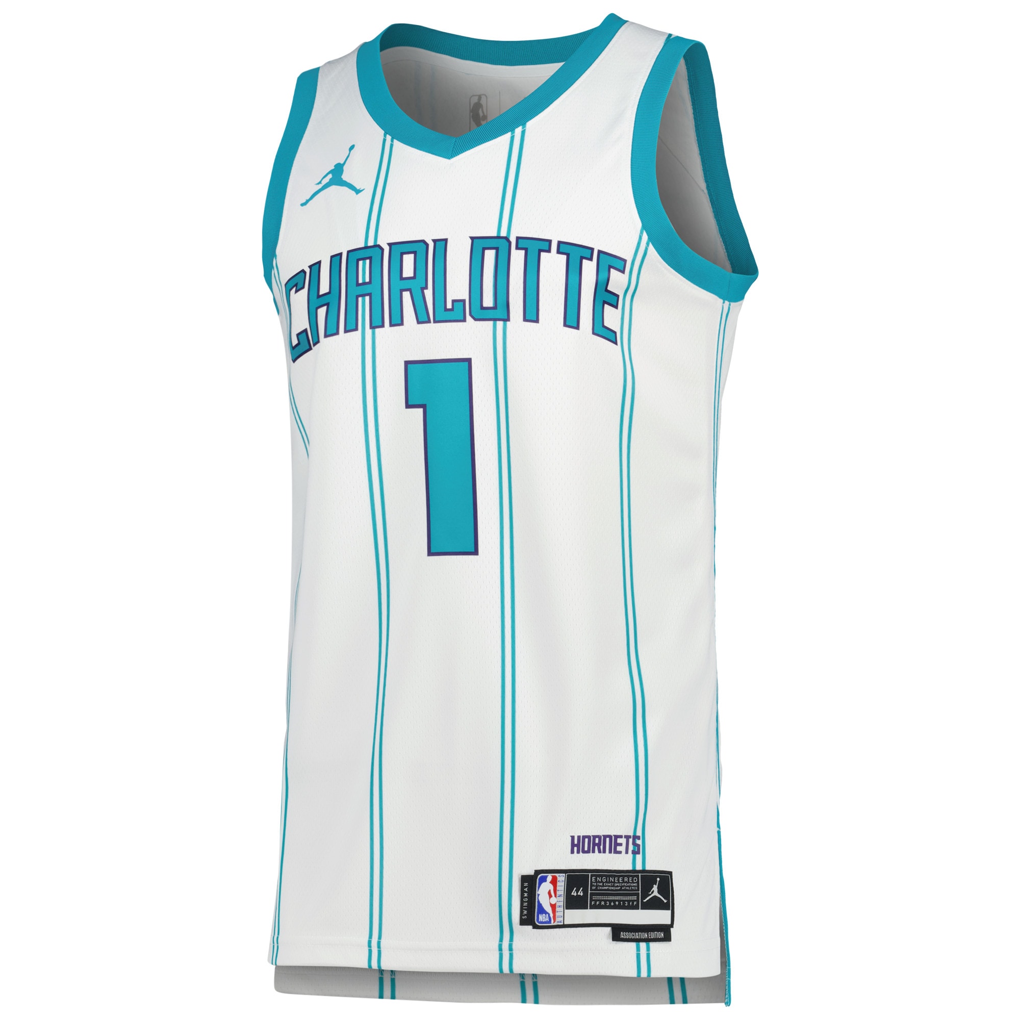 Unisex Charlotte Hornets LaMelo Ball White Swingman Jersey - Association Edition