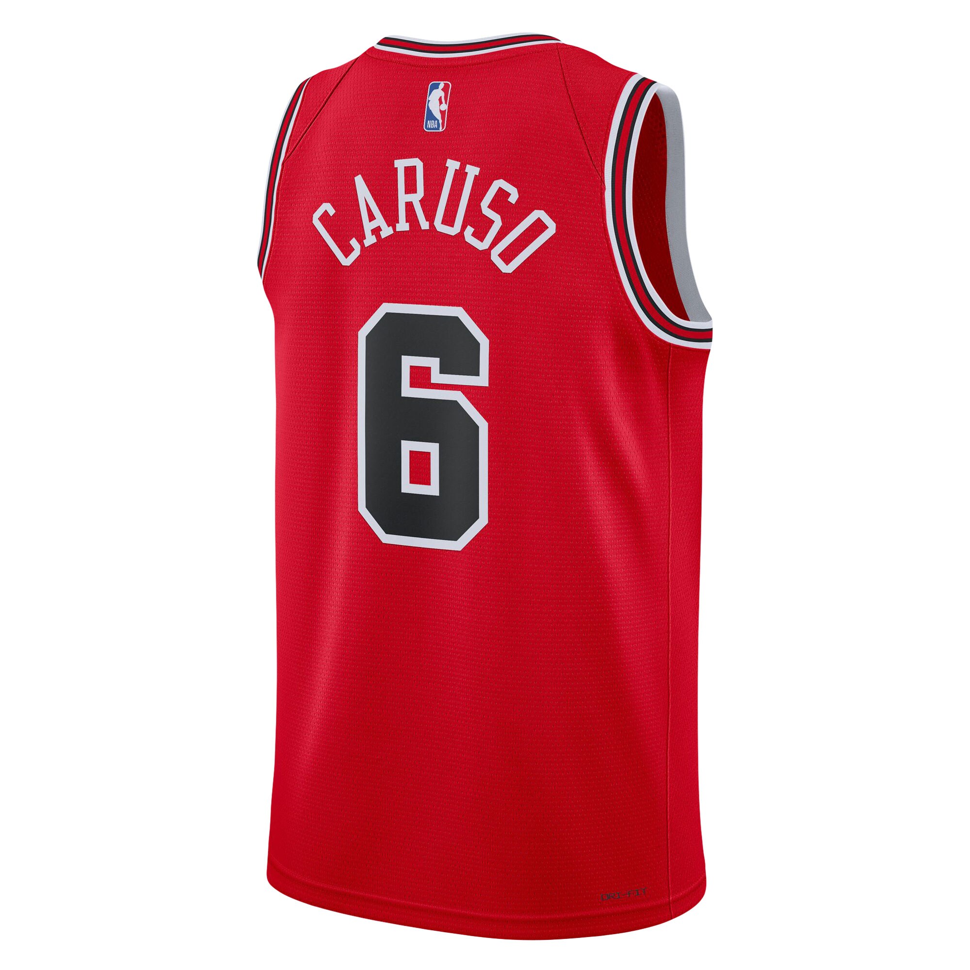Unisex Chicago Bulls Alex Caruso Red Swingman Jersey - Icon Edition