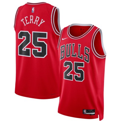 Unisex Chicago Bulls Dalen Terry Red 2022 NBA Draft First Round Pick Swingman Jersey - Icon Edition 01