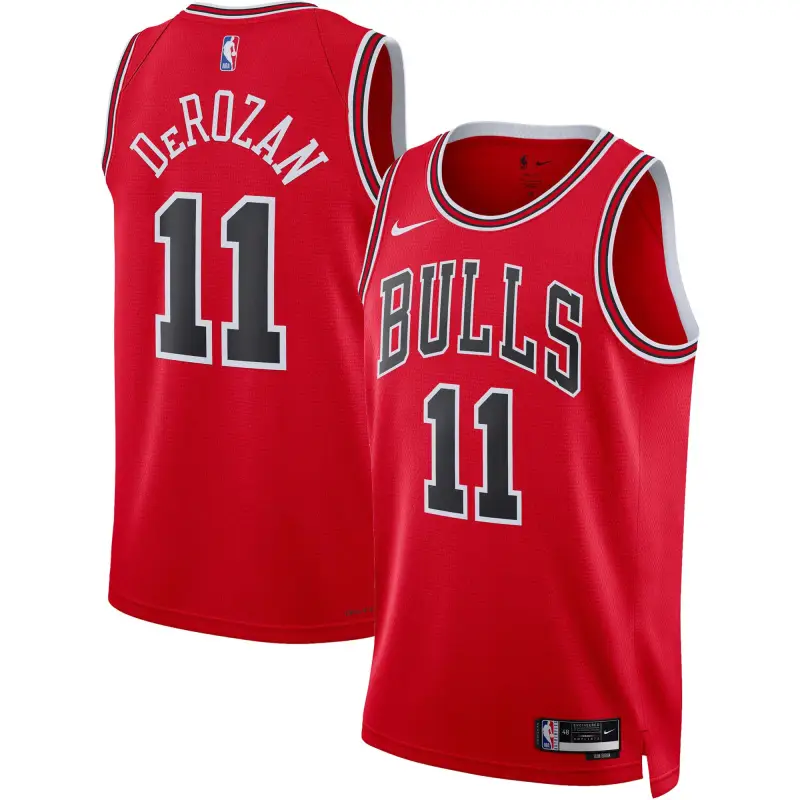 Unisex Chicago Bulls DeMar DeRozan Red Swingman Jersey - Icon Edition