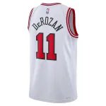 Unisex Chicago Bulls DeMar DeRozan White Swingman Jersey - Association Edition