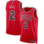 Unisex Chicago Bulls Lonzo Ball Red Swingman Jersey - Icon Edition