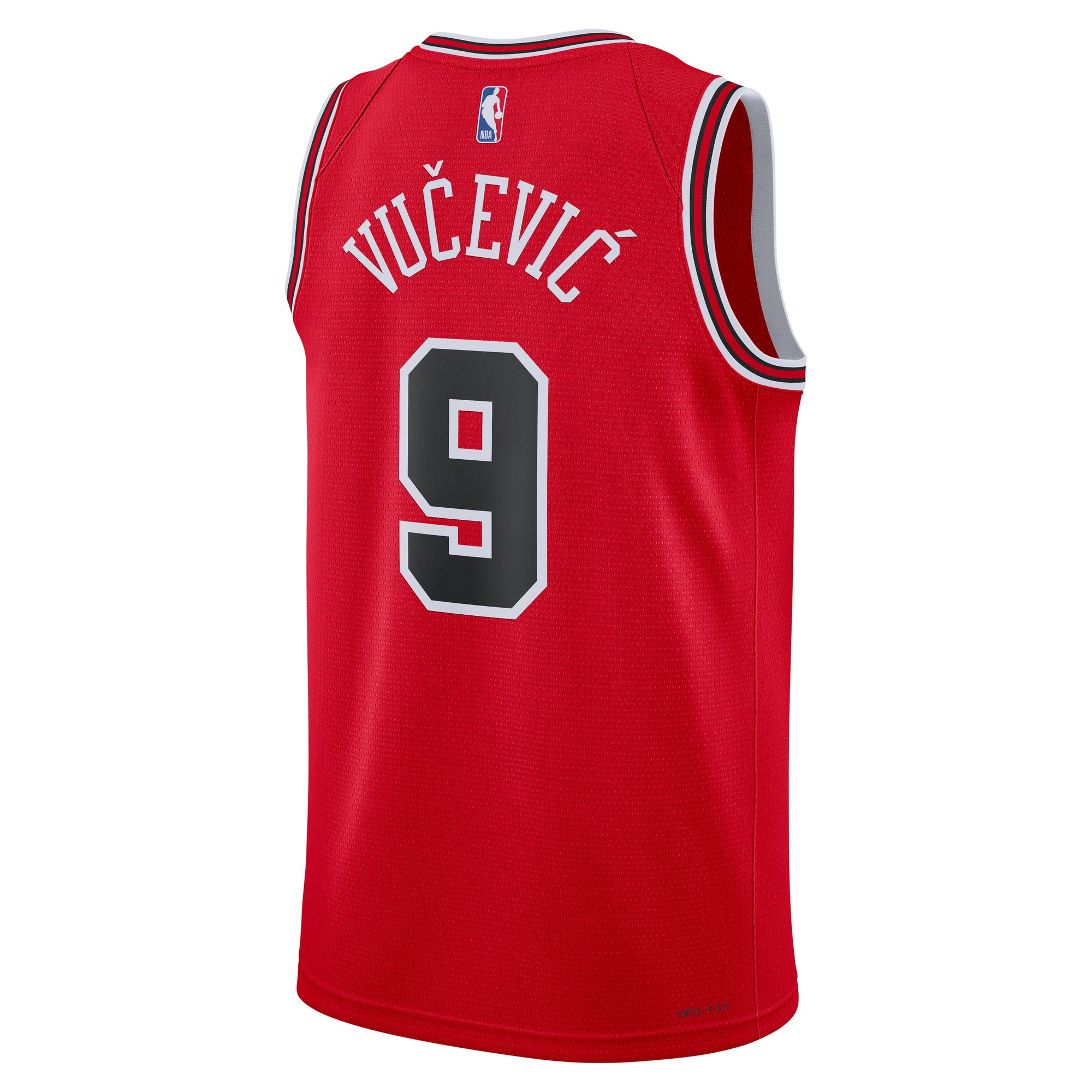 Unisex Chicago Bulls Nikola Vucevic Red Swingman Jersey - Icon Edition