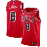Unisex Chicago Bulls Zach LaVine Red Swingman Jersey - Icon Edition