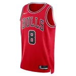 Unisex Chicago Bulls Zach LaVine Red Swingman Jersey - Icon Edition