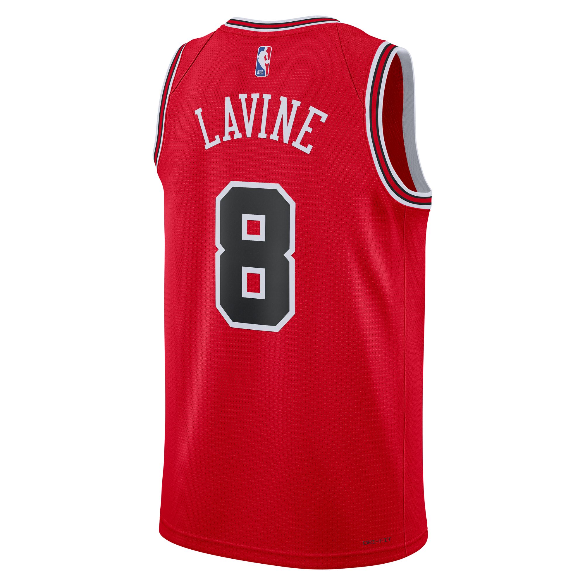 Unisex Chicago Bulls Zach LaVine Red Swingman Jersey - Icon Edition