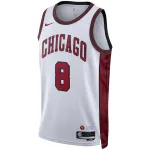 Unisex Chicago Bulls Zach LaVine White 2022/23 Swingman Jersey - City Edition