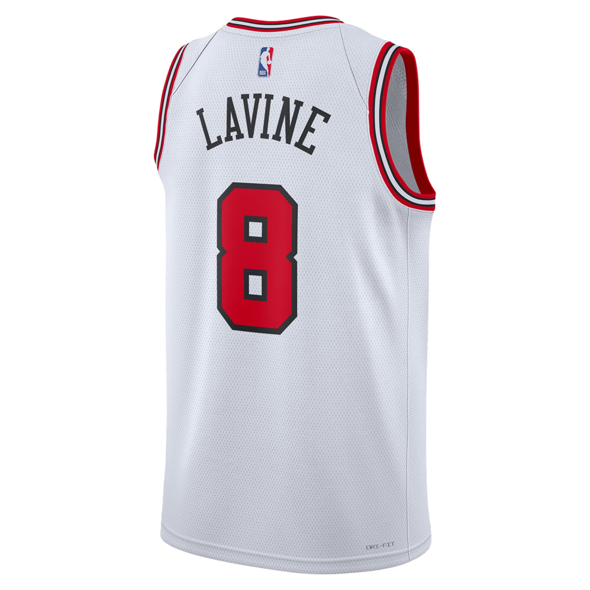 Unisex Chicago Bulls Zach LaVine White Swingman Jersey - Association Edition