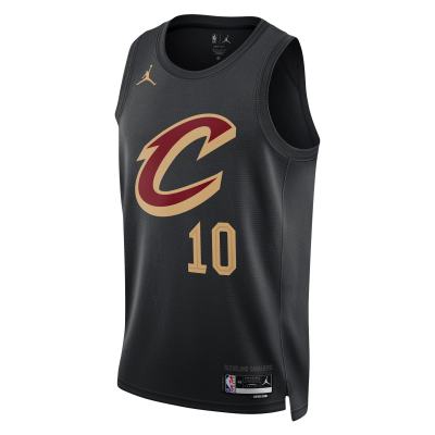 Unisex Cleveland Cavaliers Darius Garland Black Swingman Jersey - Statement Edition 02