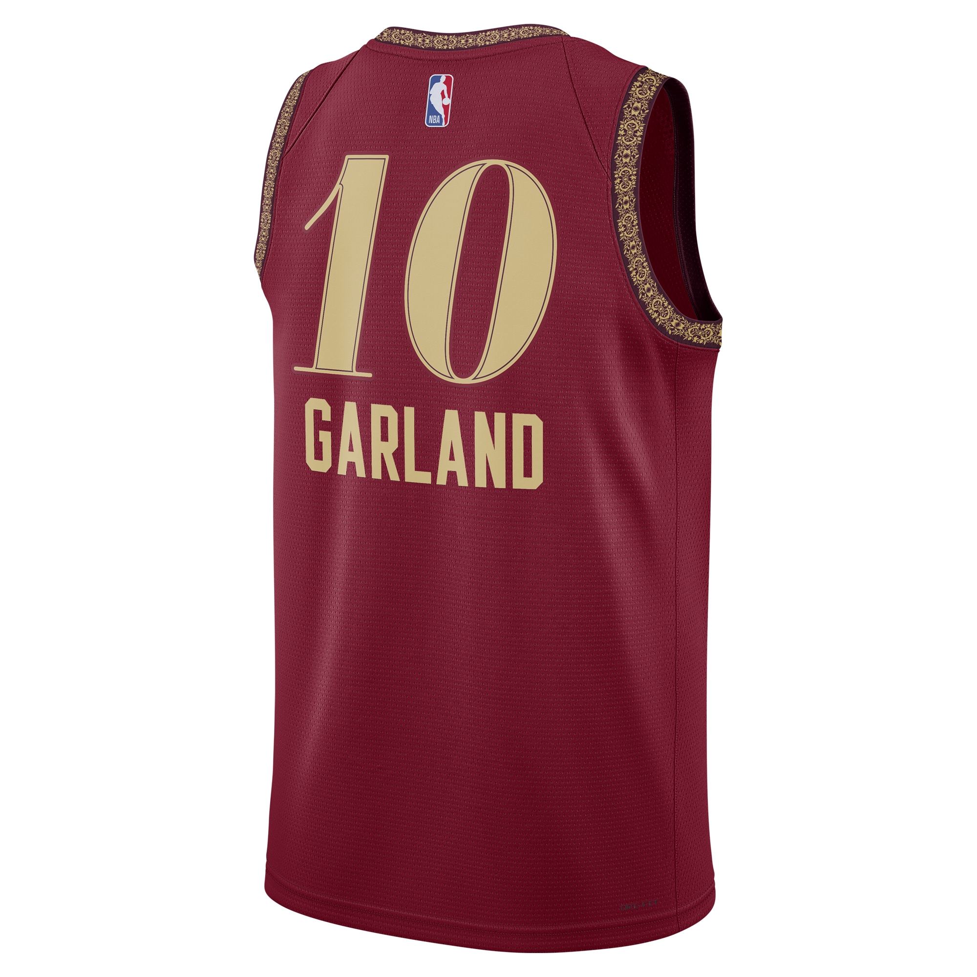 Unisex Cleveland Cavaliers Darius Garland Wine 2023/24 Swingman Jersey - City Edition