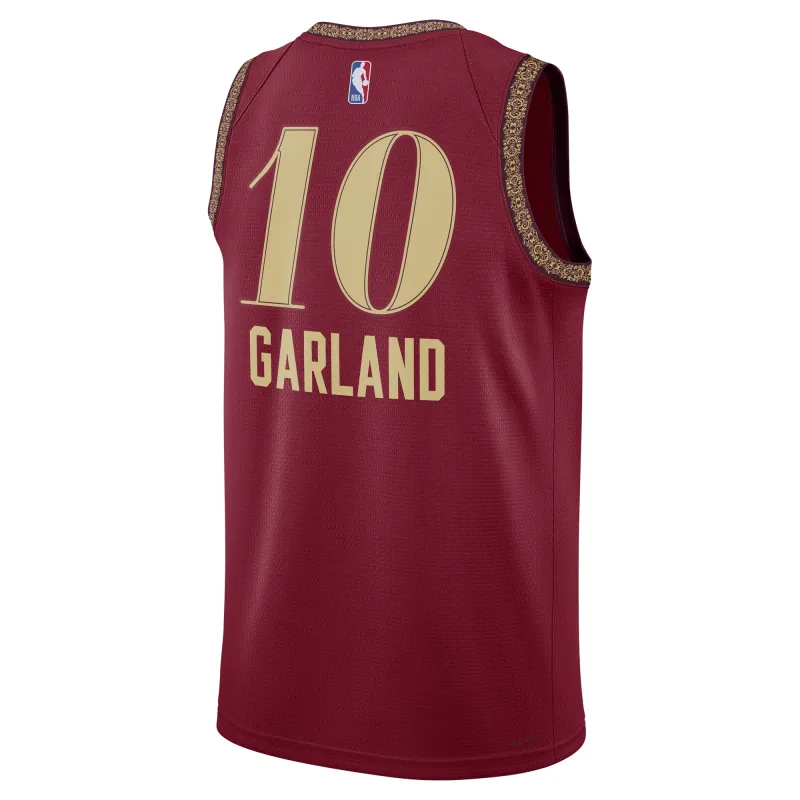 Unisex Cleveland Cavaliers Darius Garland Wine 2023/24 Swingman Jersey - City Edition