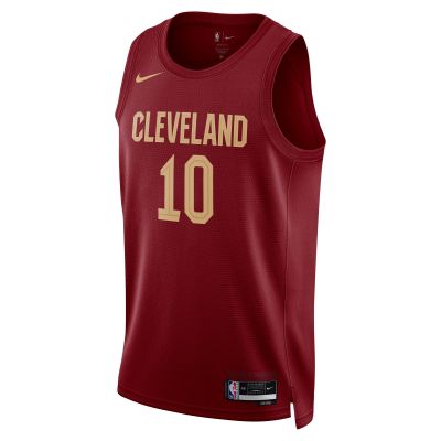 Unisex Cleveland Cavaliers Darius Garland Wine Swingman Jersey - Icon Edition 02