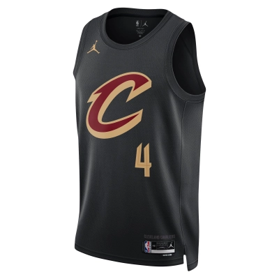 Unisex Cleveland Cavaliers Evan Mobley Black Swingman Jersey - Statement Edition 02