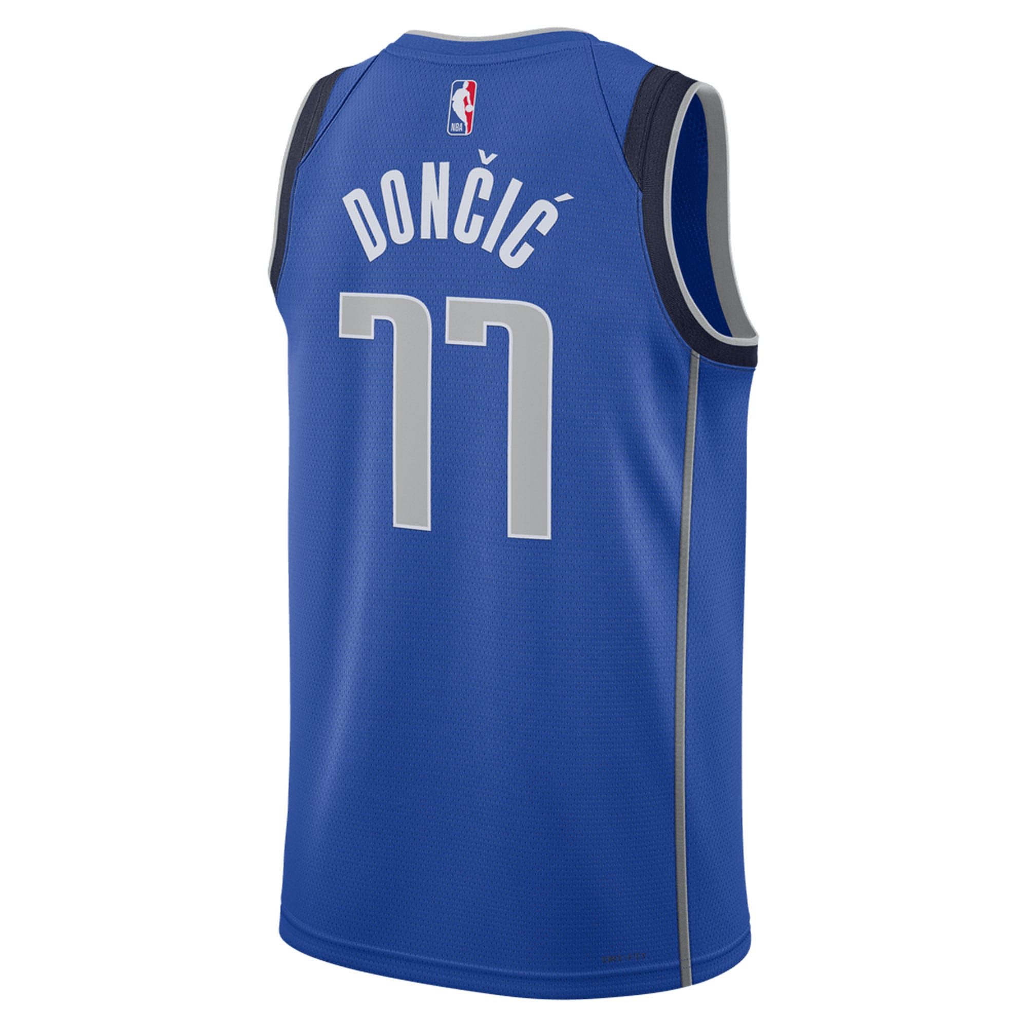 Unisex Dallas Mavericks Luka Dončić Blue Swingman Jersey - Icon Edition