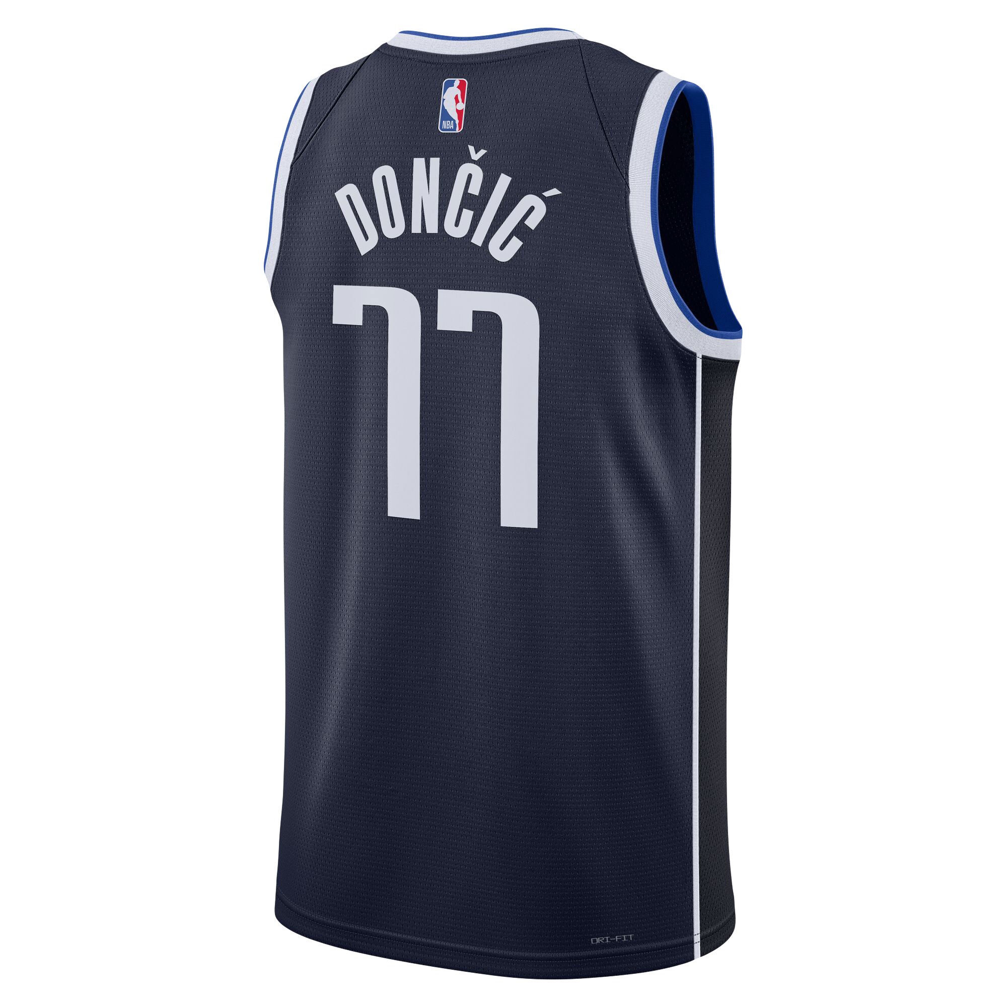 Unisex Dallas Mavericks Luka Dončić Navy Swingman Jersey - Statement Edition