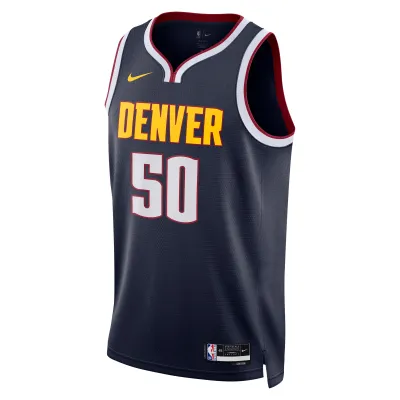 Unisex Denver Nuggets Aaron Gordon Navy Swingman Replica Jersey - Icon Edition 02
