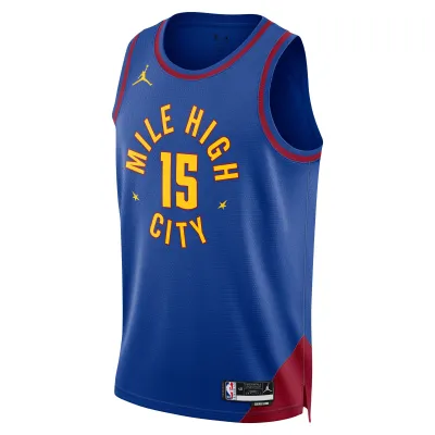 Unisex Denver Nuggets Nikola Jokic Blue Swingman Jersey - Statement Edition 02